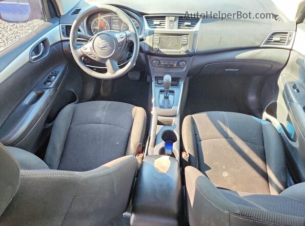 3N1AB7AP2JY273793 2018 NISSAN SENTRA Синий Вид панели приборов