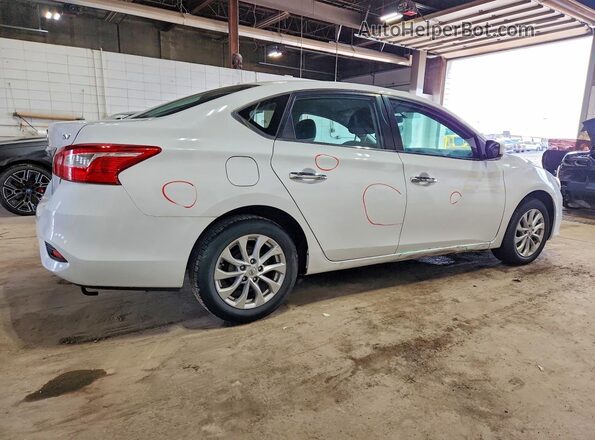 3N1AB7AP2JY285779 2018 NISSAN SENTRA White Tył prawy