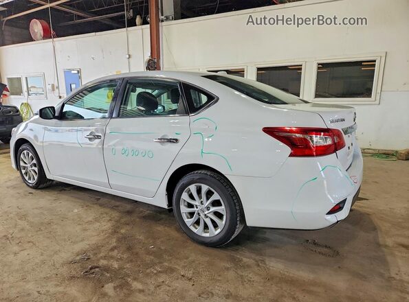 3N1AB7AP2JY285779 2018 NISSAN SENTRA White Tył lewy