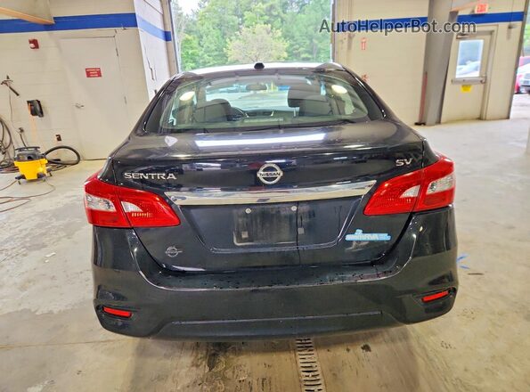3N1AB7AP2JY287418 2018 NISSAN SENTRA Black Widok z tyłu