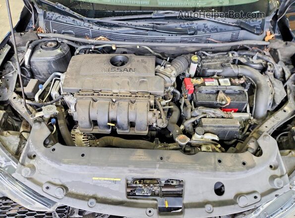 3N1AB7AP2JY287418 2018 NISSAN SENTRA Black Widok wnętrza z tyłu