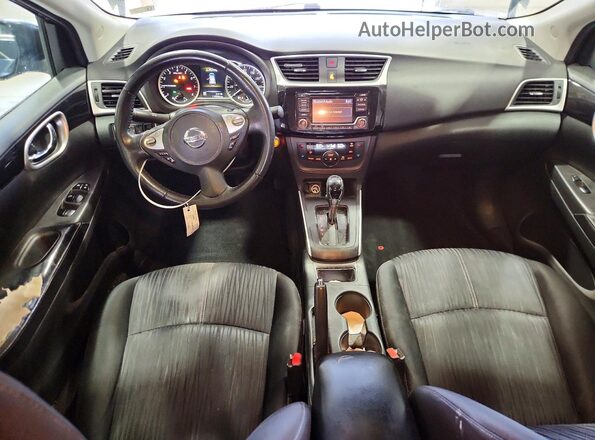 3N1AB7AP2JY287418 2018 NISSAN SENTRA Black Widok deski rozdzielczej