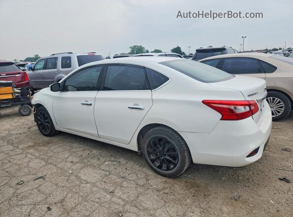 3N1AB7AP2JY296619 2018 NISSAN SENTRA White Tył lewy