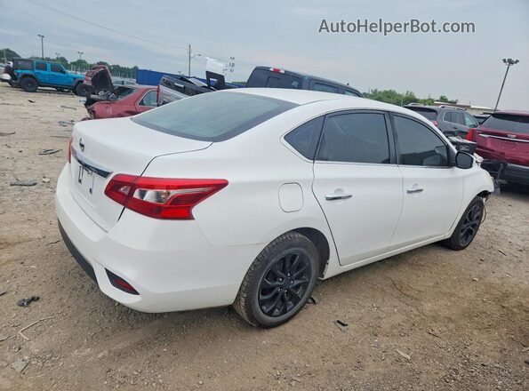 3N1AB7AP2JY296619 2018 NISSAN SENTRA White Tył prawy