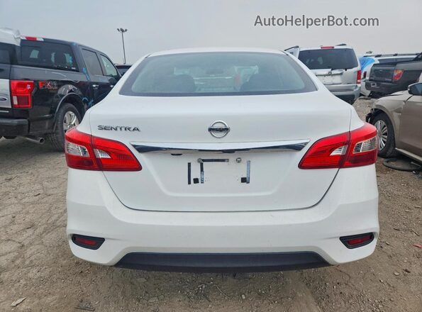 3N1AB7AP2JY296619 2018 NISSAN SENTRA White Widok z tyłu