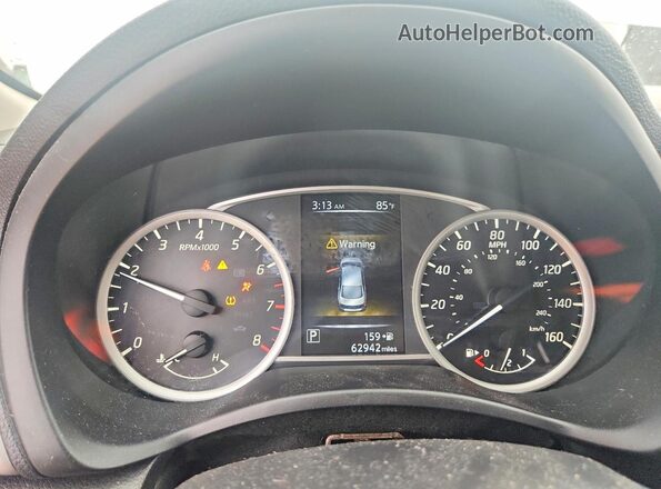 3N1AB7AP2JY296619 2018 NISSAN SENTRA White Widok zestawu wskaźników