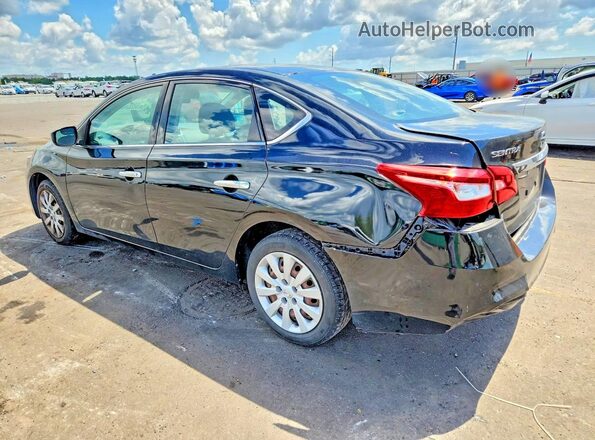 3N1AB7AP2JY310602 2018 NISSAN SENTRA Black Rear left
