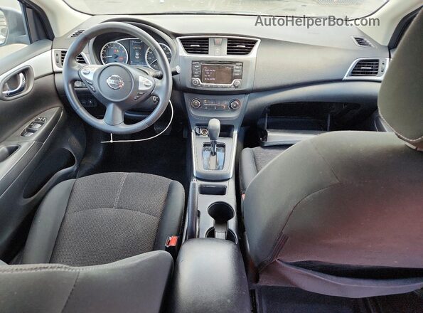 3N1AB7AP2JY310602 2018 NISSAN SENTRA Black Dashboard view