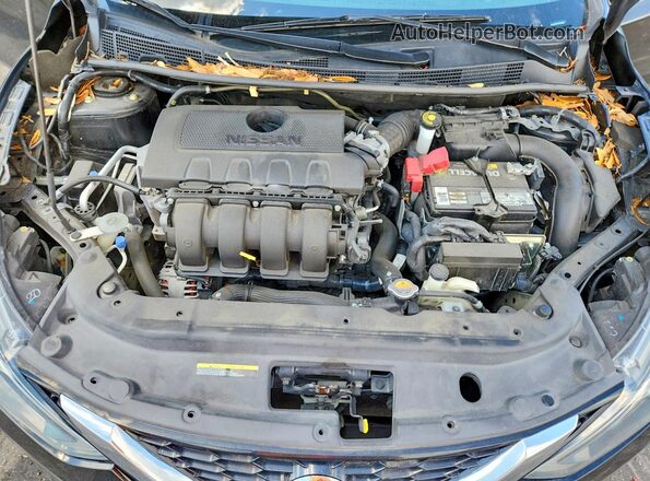 3N1AB7AP2JY310602 2018 NISSAN SENTRA Black Rear interior view
