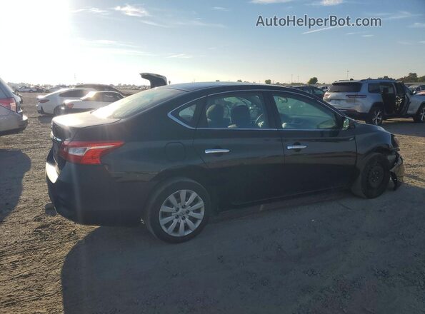 3N1AB7AP2JY312057 2018 NISSAN SENTRA Black Tył prawy