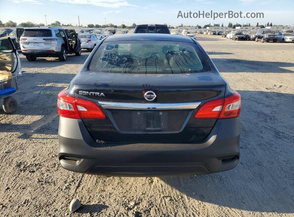 3N1AB7AP2JY312057 2018 NISSAN SENTRA Black Widok z tyłu