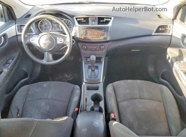 3N1AB7AP2JY312057 2018 NISSAN SENTRA Black Widok deski rozdzielczej