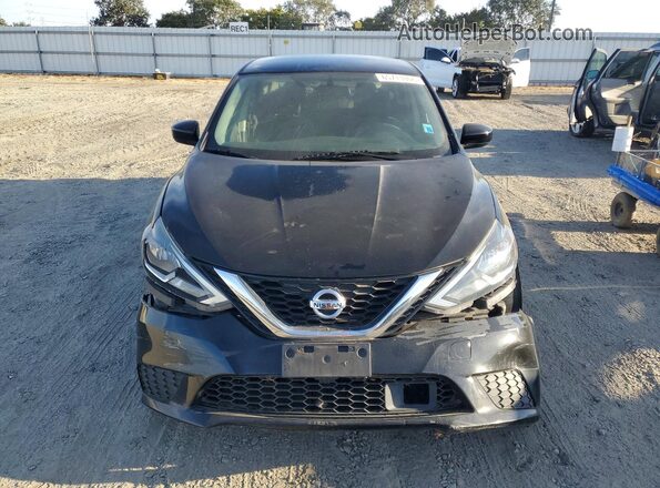 3N1AB7AP2JY312057 2018 NISSAN SENTRA Black Widok z przodu