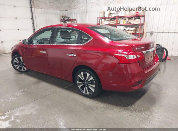 3N1AB7AP2JY318215 2018 NISSAN SENTRA Red Tył lewy