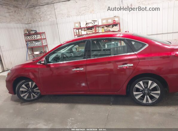 3N1AB7AP2JY318215 2018 NISSAN SENTRA Red Widok wnętrza 360 stopni