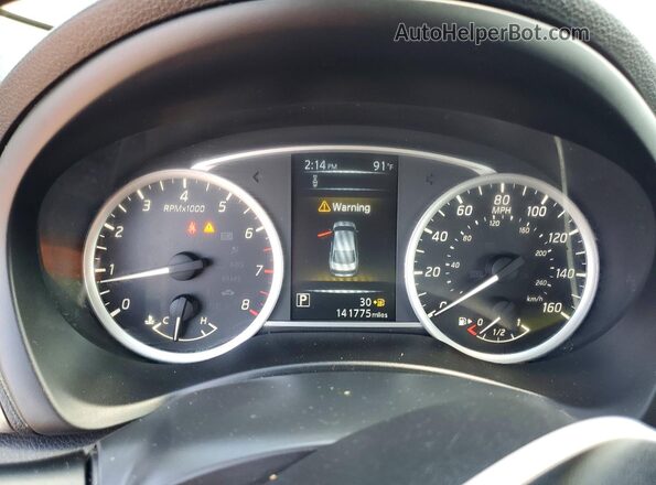 3N1AB7AP2JY328713 2018 NISSAN SENTRA White ხელსაწყოთა პანელის ხედი