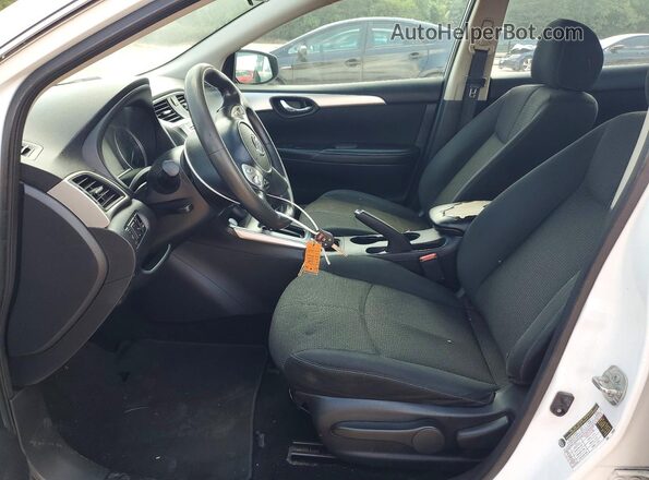 3N1AB7AP2JY328713 2018 NISSAN SENTRA White წინა სალონის ხედი