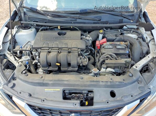 3N1AB7AP2JY328713 2018 NISSAN SENTRA White უკანა სალონის ხედი