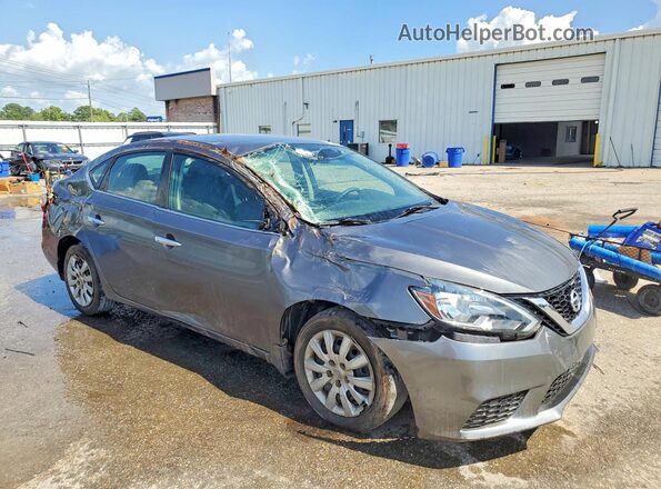3N1AB7AP2JY329960 2018 NISSAN SENTRA Gray Առջևի աջ