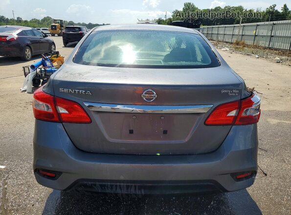 3N1AB7AP2JY329960 2018 NISSAN SENTRA Gray Հետևի տեսք