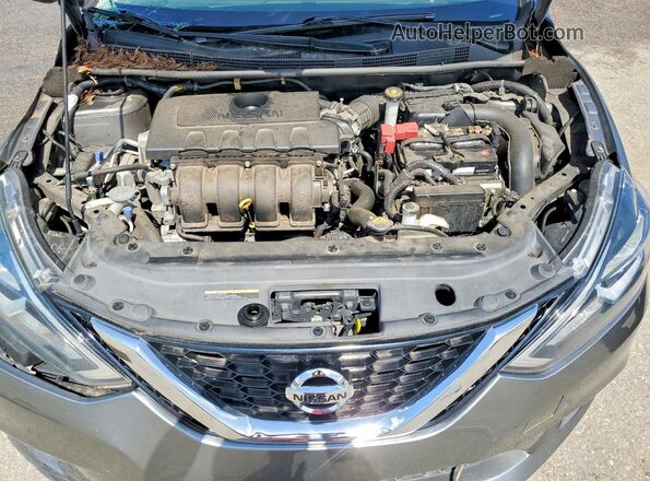 3N1AB7AP2JY329960 2018 NISSAN SENTRA Gray Սալոնի հետևի տեսք