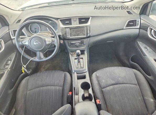 3N1AB7AP2KL608615 2019 NISSAN SENTRA White Առջևի վահանակի տեսք