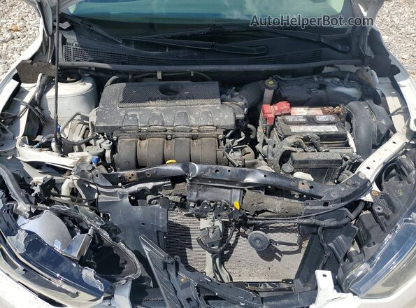 3N1AB7AP2KL608615 2019 NISSAN SENTRA White Սալոնի հետևի տեսք
