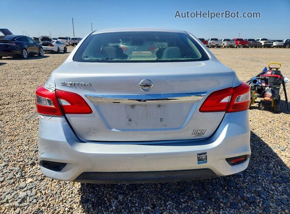 3N1AB7AP2KY202093 2019 NISSAN SENTRA Silver Vista trasera