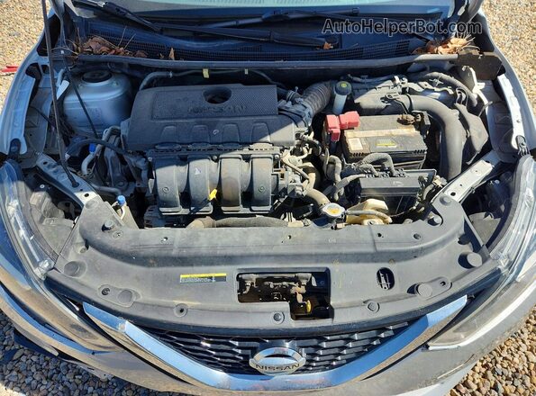 3N1AB7AP2KY202093 2019 NISSAN SENTRA Silver Vista interior trasera