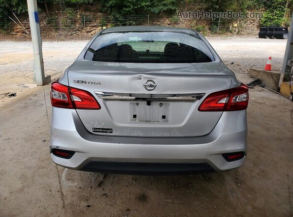 3N1AB7AP2KY209688 2019 NISSAN SENTRA Silver Vista trasera