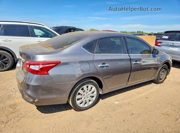 3N1AB7AP2KY221324 2019 NISSAN SENTRA Gray Tył prawy