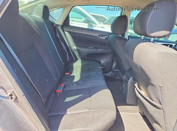 3N1AB7AP2KY221324 2019 NISSAN SENTRA Gray Widok tylnych siedzeń