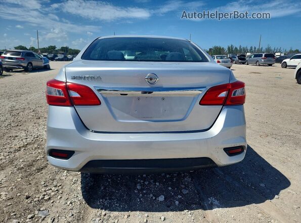 3N1AB7AP2KY222618 2019 NISSAN SENTRA Gray Вид ззаду