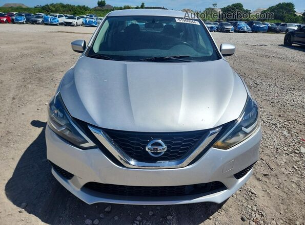 3N1AB7AP2KY222618 2019 NISSAN SENTRA Gray Вид спереду