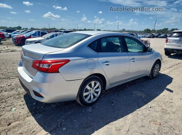 3N1AB7AP2KY222618 2019 NISSAN SENTRA Gray Задня права чверть