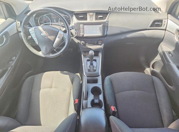 3N1AB7AP2KY222618 2019 NISSAN SENTRA Gray Вид панелі приладів