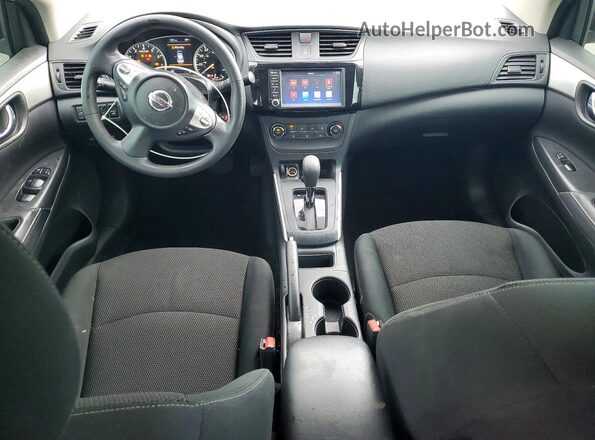 3N1AB7AP2KY245476 2019 NISSAN SENTRA Silver Առջևի վահանակի տեսք