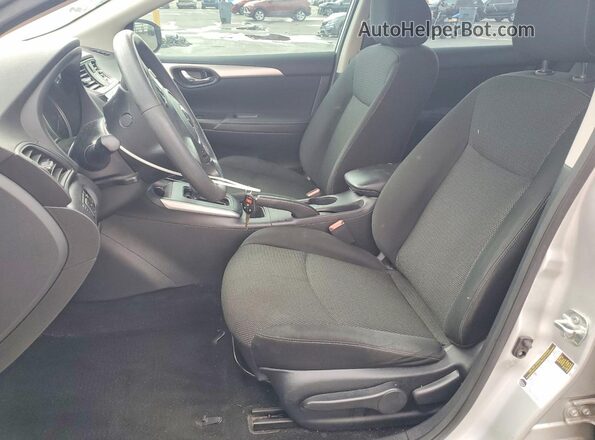3N1AB7AP2KY245476 2019 NISSAN SENTRA Silver Սալոնի դիմացի տեսք