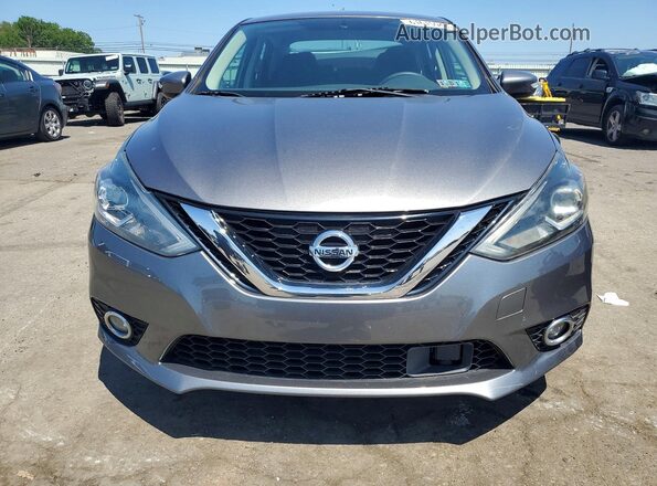 3N1AB7AP2KY258549 2019 NISSAN SENTRA Gray Vista frontal