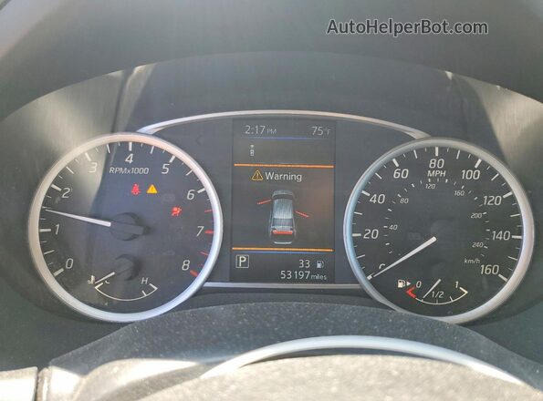 3N1AB7AP2KY258549 2019 NISSAN SENTRA Gray Vista del cuadro de instrumentos
