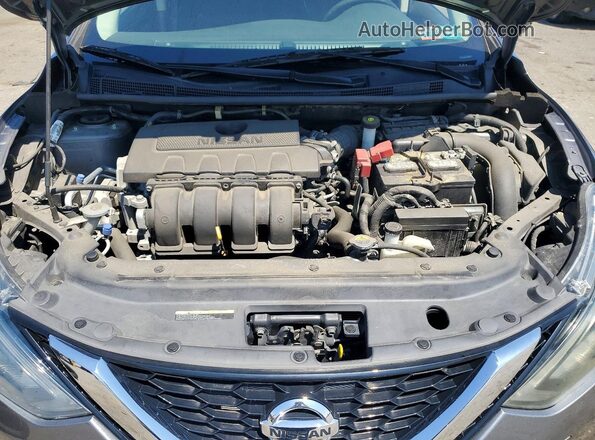 3N1AB7AP2KY258549 2019 NISSAN SENTRA Gray Vista interior trasera