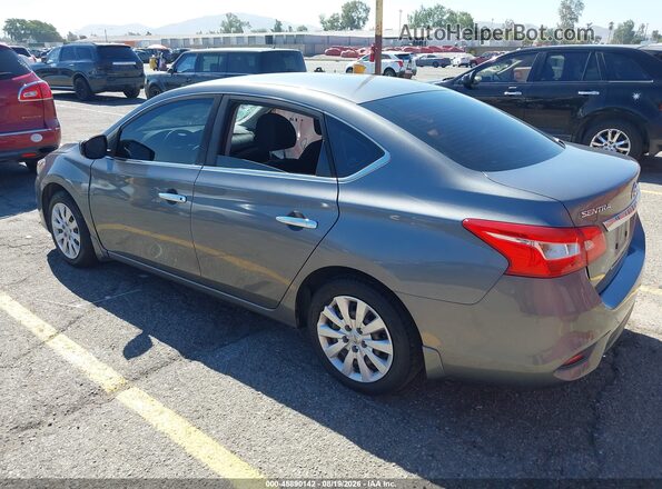 3N1AB7AP2KY259281 2019 NISSAN SENTRA Gray უკანა მარცხენა