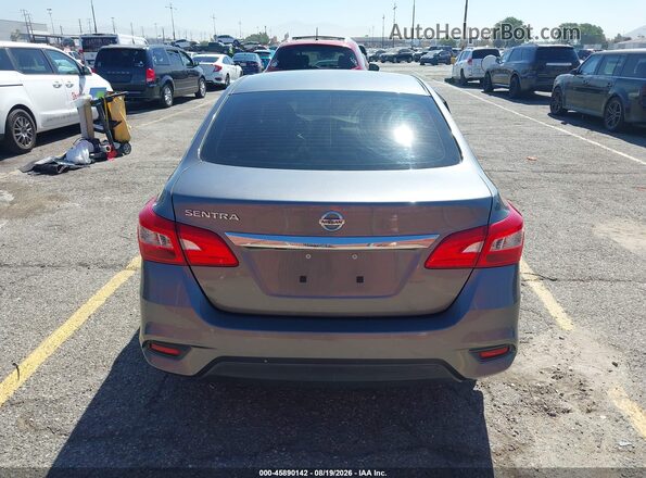 3N1AB7AP2KY259281 2019 NISSAN SENTRA Gray 