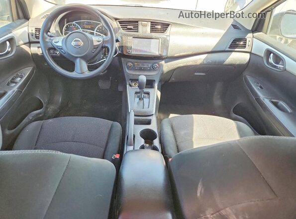 3N1AB7AP2KY259958 2019 NISSAN SENTRA Blue წინა პანელის ხედი