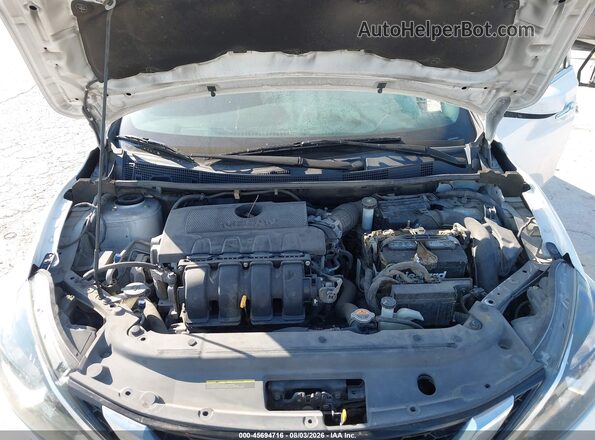 3N1AB7AP2KY276226 2019 NISSAN SENTRA Белый Вид сзади