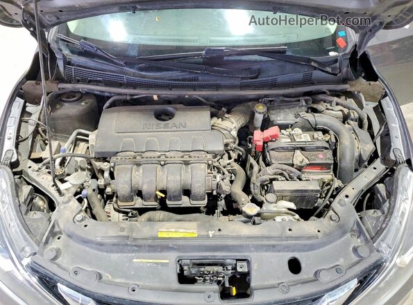 3N1AB7AP2KY279403 2019 NISSAN SENTRA Gray Սալոնի հետևի տեսք