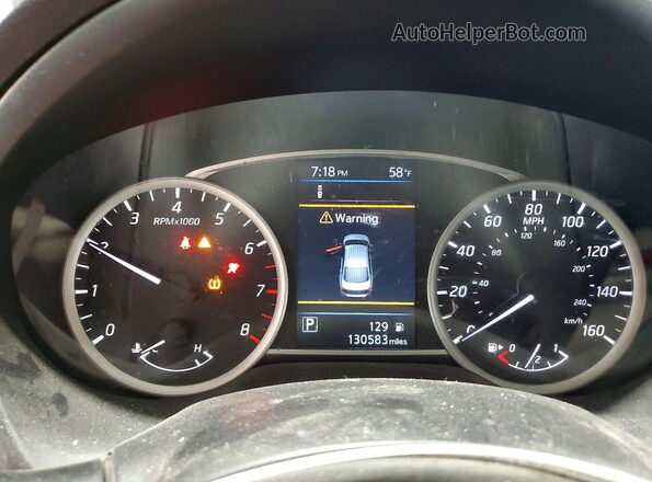 3N1AB7AP2KY279403 2019 NISSAN SENTRA Gray Սարքավորումների վահանակի տեսք
