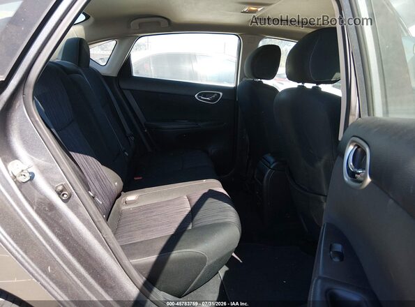 3N1AB7AP2KY322850 2019 NISSAN SENTRA Gray VIN կոդի պիտակի տեսք