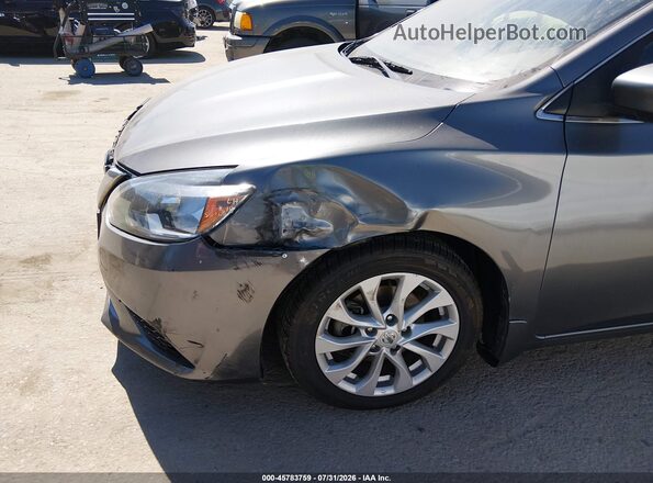 3N1AB7AP2KY322850 2019 NISSAN SENTRA Gray 