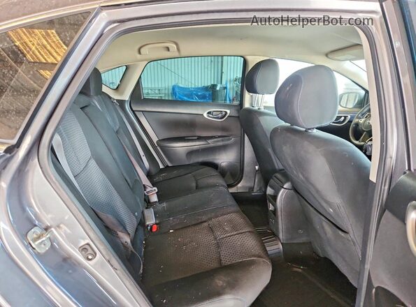3N1AB7AP2KY325067 2019 NISSAN SENTRA Gray Widok tylnych siedzeń